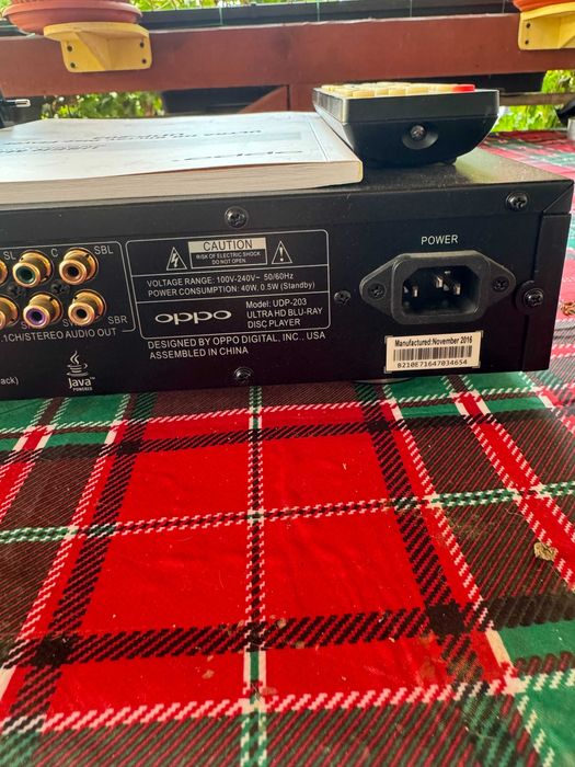 OPPO UDP-203 4K Blu-Ray player