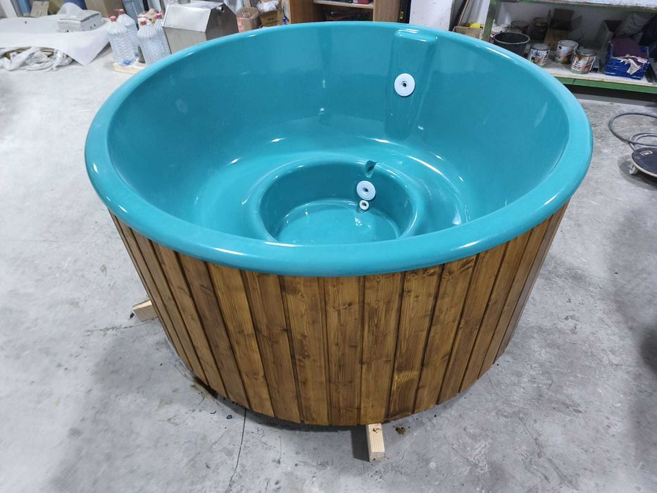 Ciubar fibra sticla - soba exterioara inox 28kW