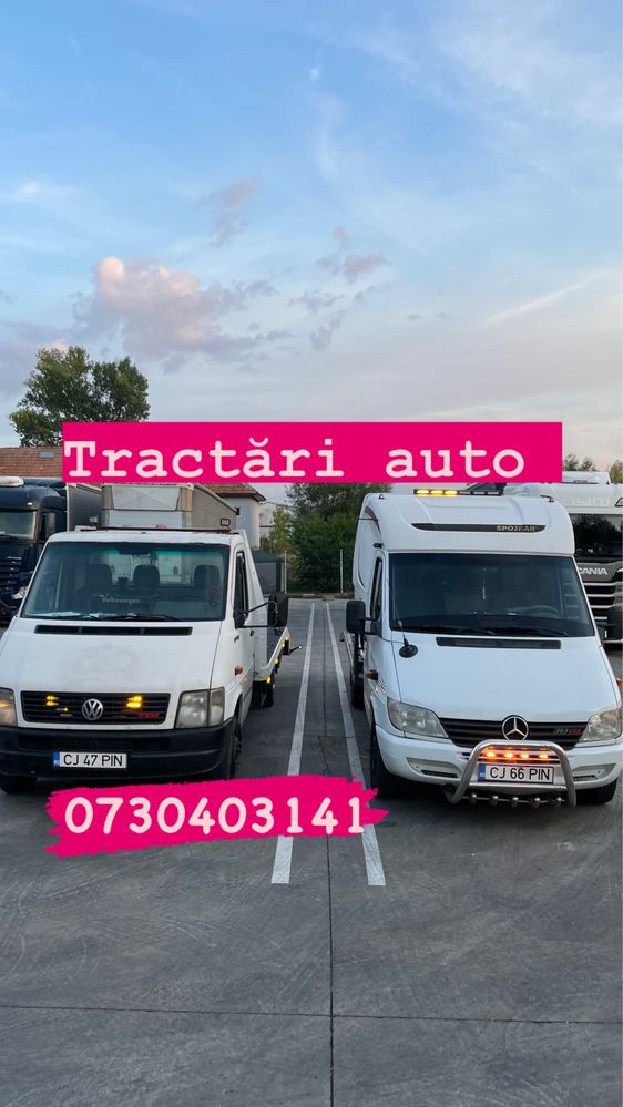 Tractări auto cluj Non Stop, platforma asistenta.