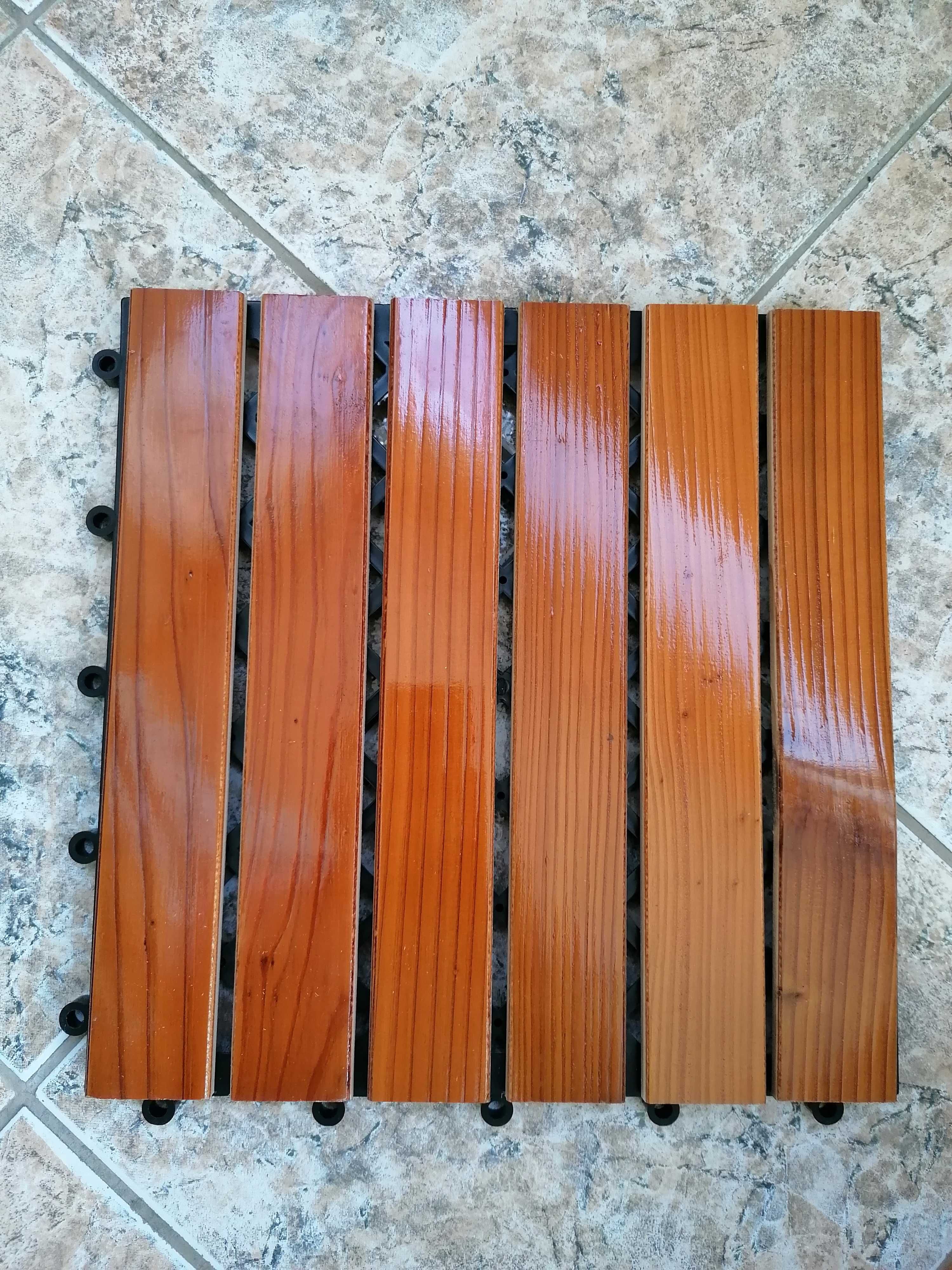Дървени декинг плочки