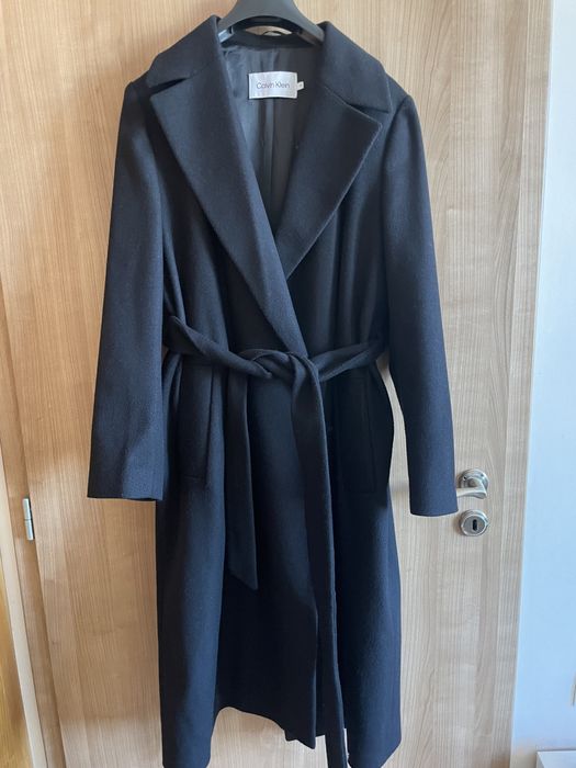 Вълнено дамско палто Calvin Klein