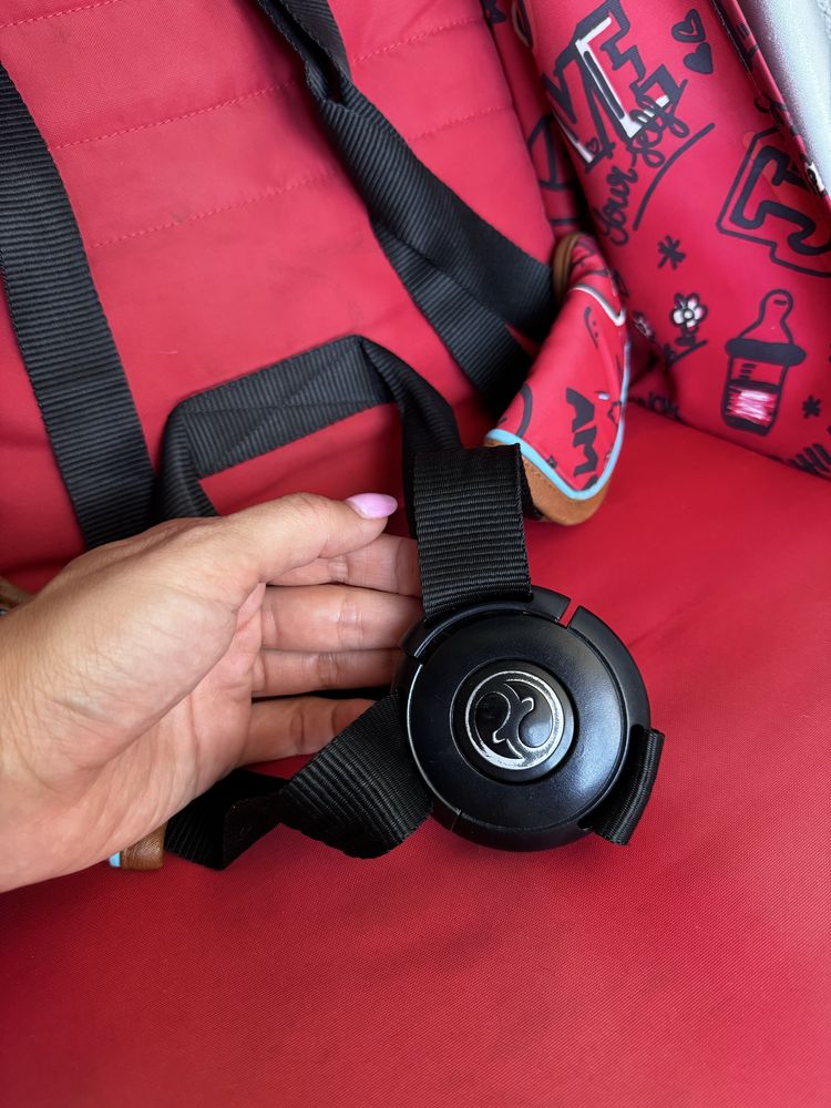Детска количка Cybex Eezy S Values for Life Love red