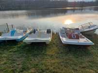 Лодка водно колело лодки