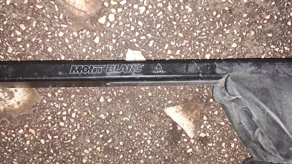 Bare transversale Mont Blanc masina