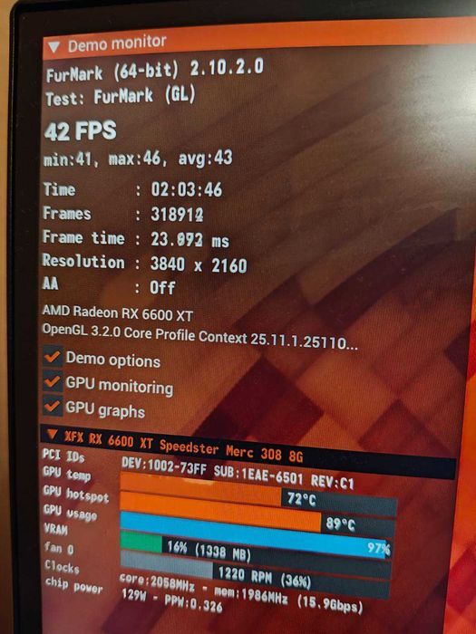 Видеокарта XFX RADEON RX6600XT 8GB