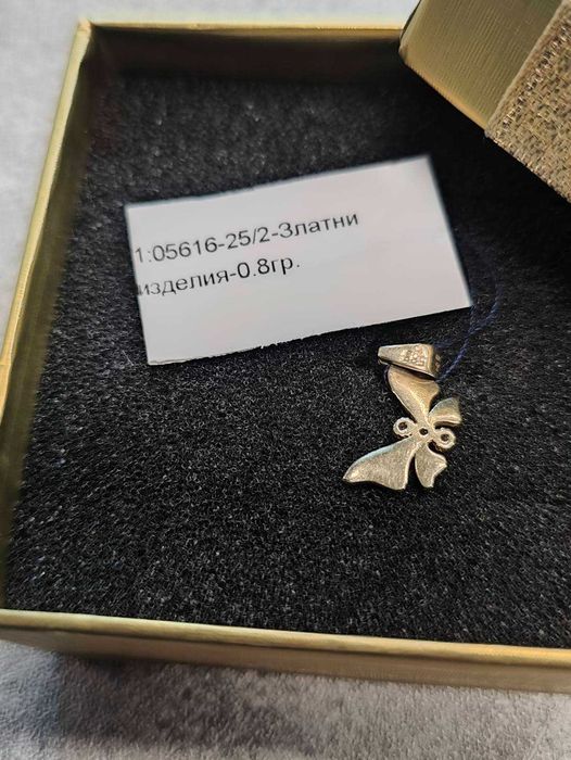 Златна висулка 0.8гр 14к