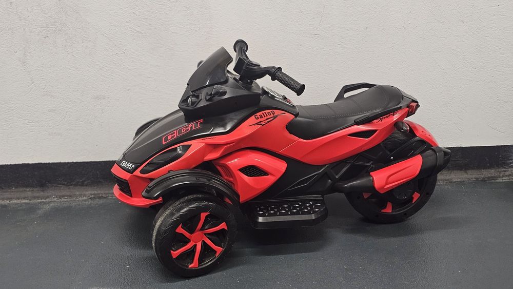 Trike Electric pentru Copii – Varianta cu 2 Motoare 12V