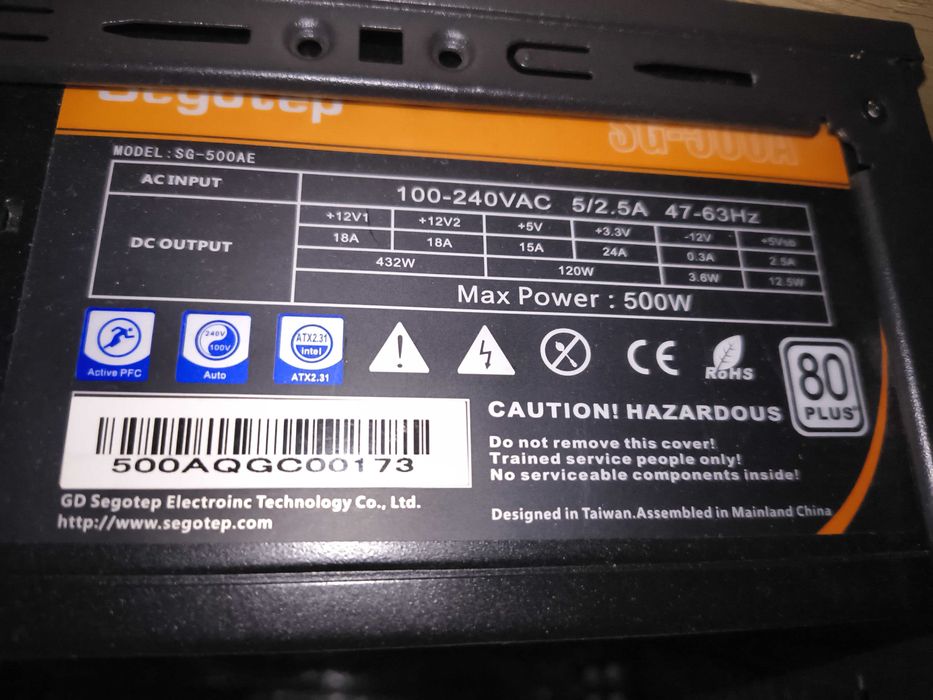 Kit AM4 - A520M S2H + Ryzen 5 1600AF + RX460 2GB