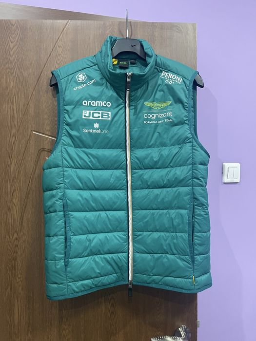 M Мъжки Елек Грейка Hugo Boss Aston Martin Formula 1 Cognizant Nike F1