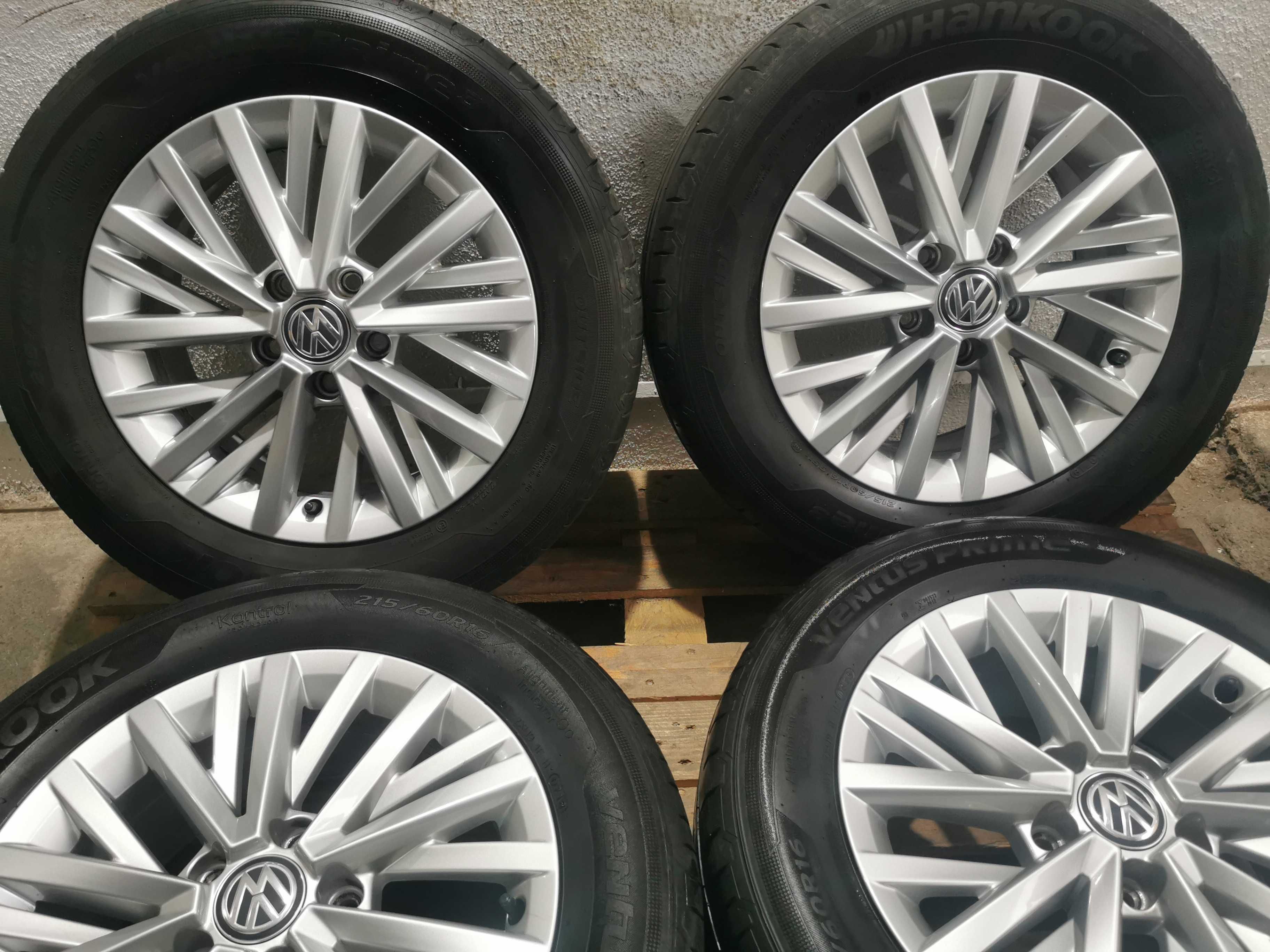 Jante Originale Vw  T - Roc / Golf 7 R.16 cu anvelope de vara