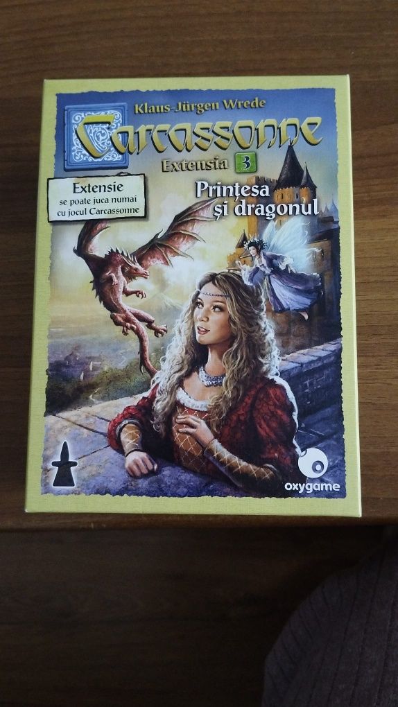 Carcassonne extensia - Printesa si Dragonul