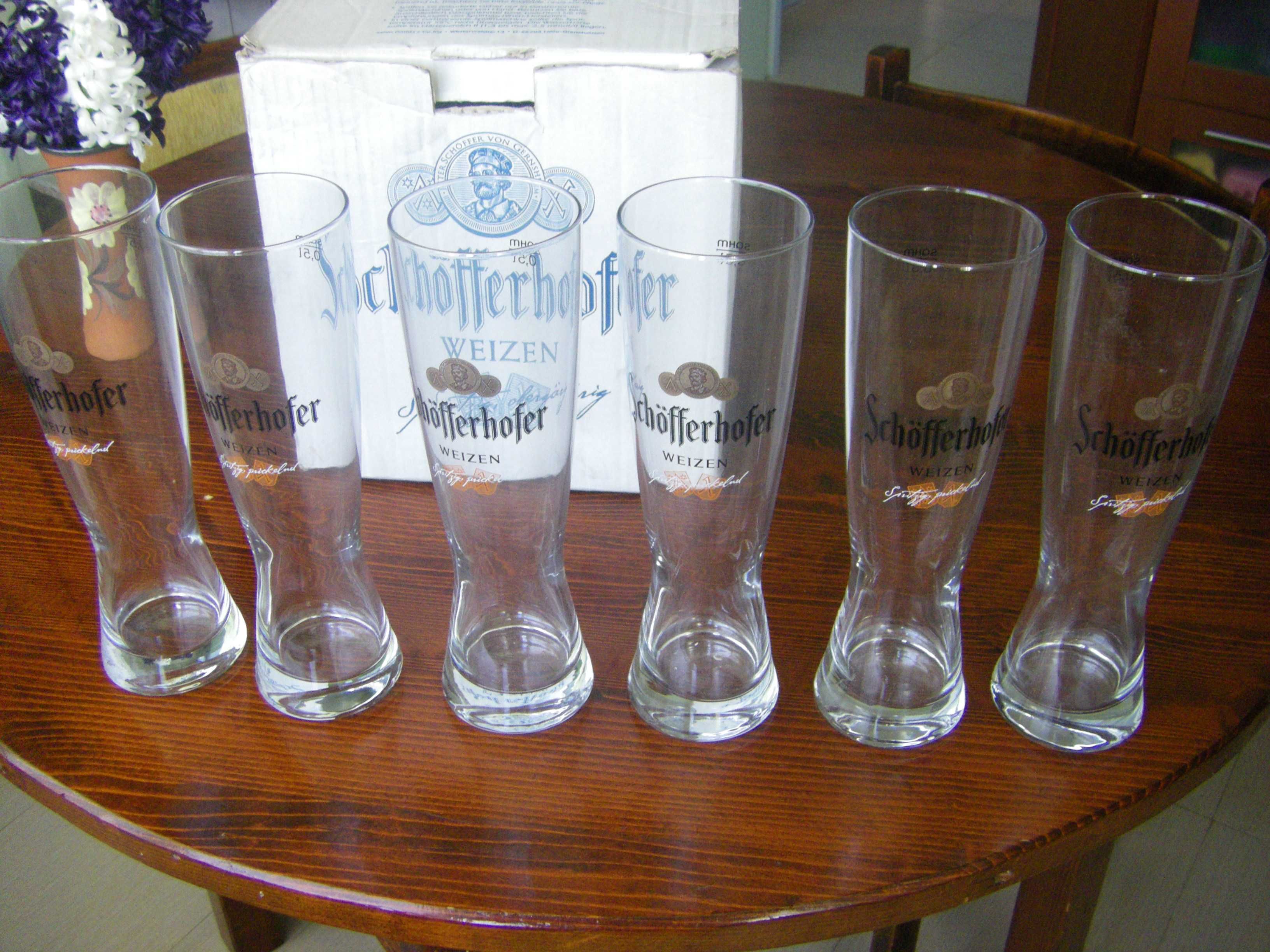 Комплекти бирени чаши по 6 бр. Ариана и Schofferhofer