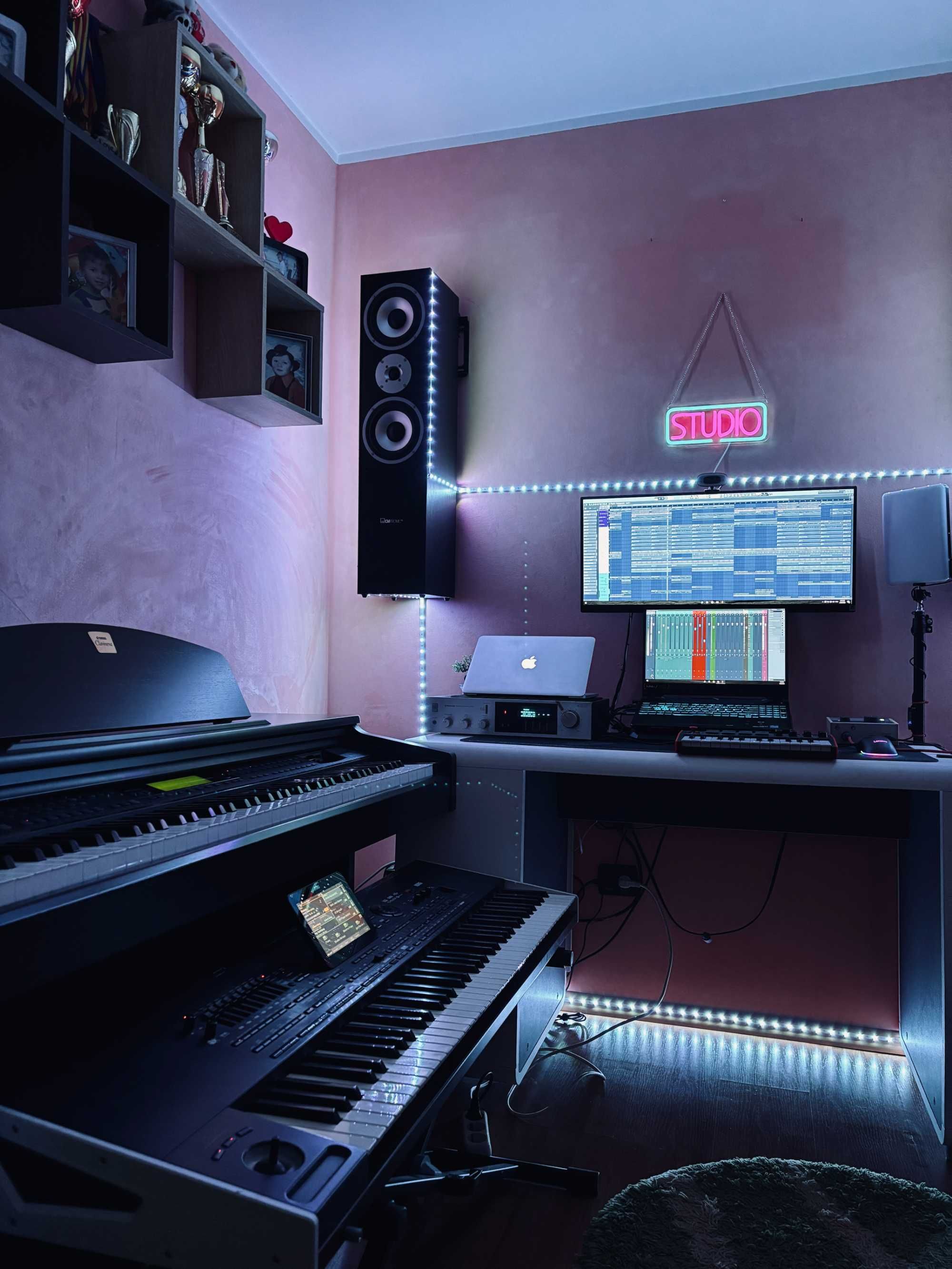 Studio, Mix Master si productie muzicala (beat-uri si instrumentale)