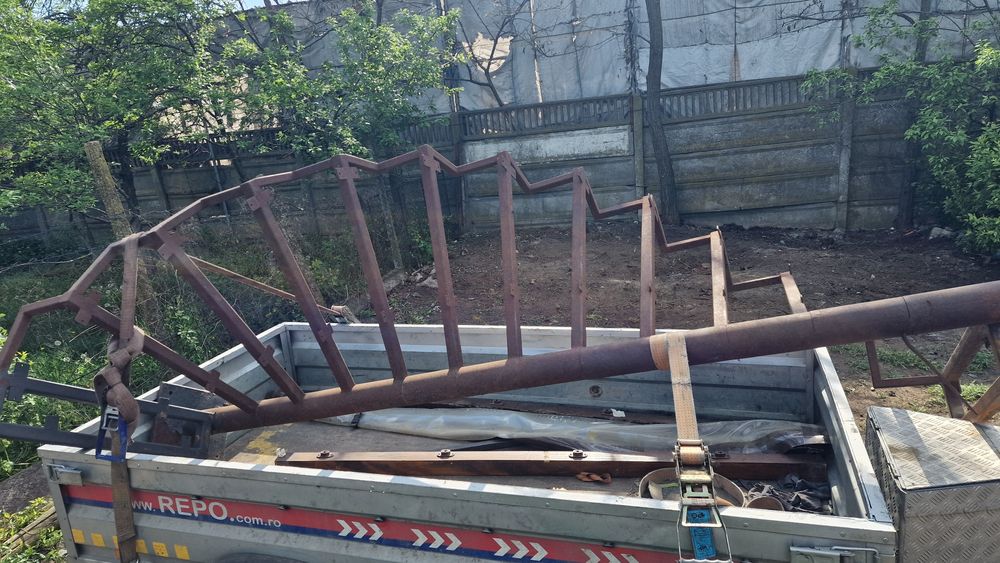 Vand scară metalica stil evantai
