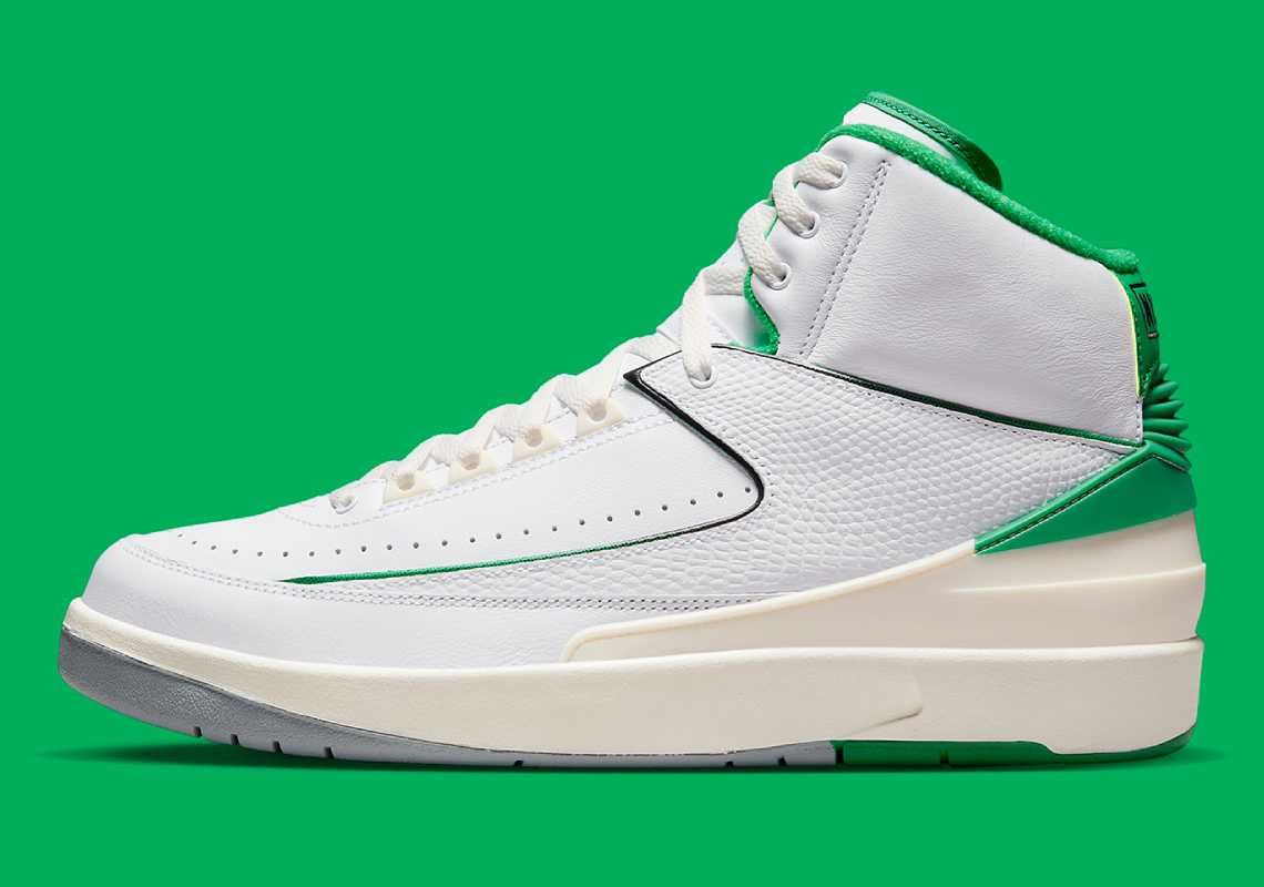 JORDAN 2 Retro "Lucky Green" 43 100% original