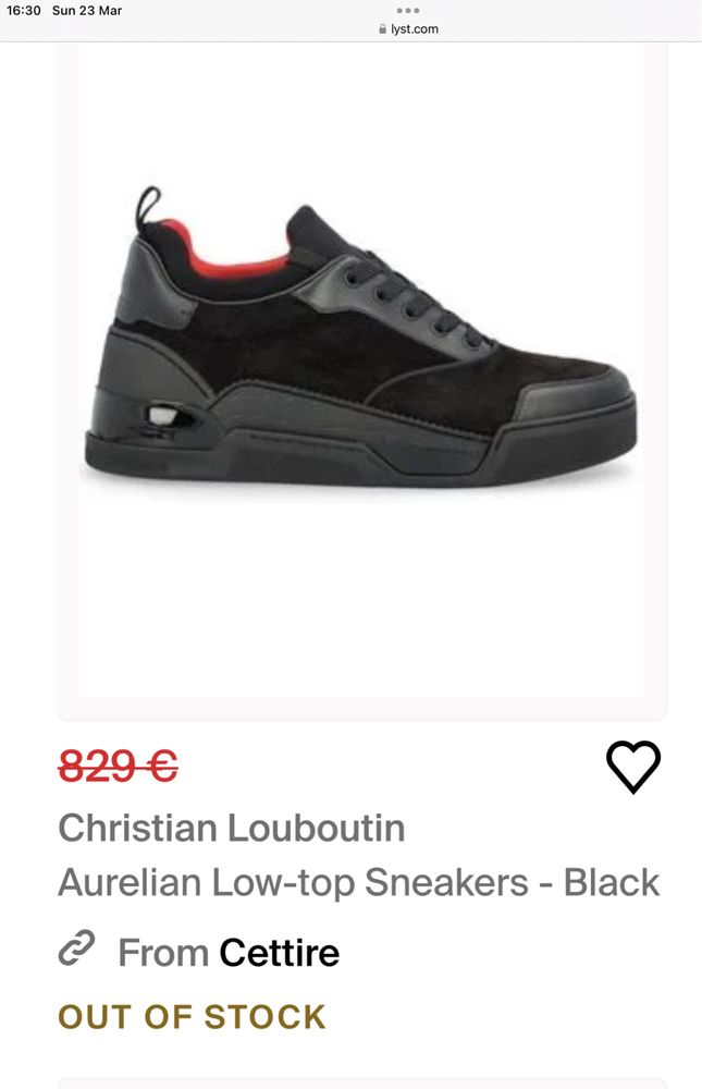 Christian Louboutin Red Bottoms - MEN, модел 2024г NEW