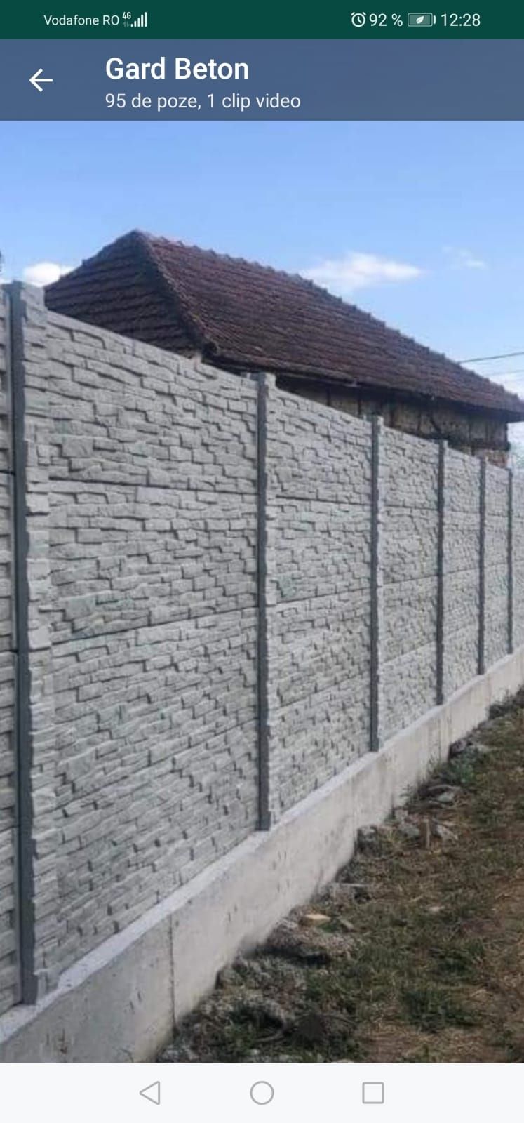 Gard garduri prefabricate Dâmbovița București Ilfov Prahova Argeș