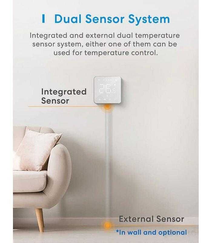 Термостат за бойлер и водна система Meross MTS200 WiFi с Apple HomeKit