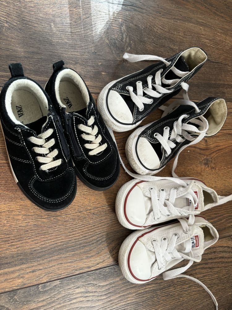 Кецове - Zara и converse