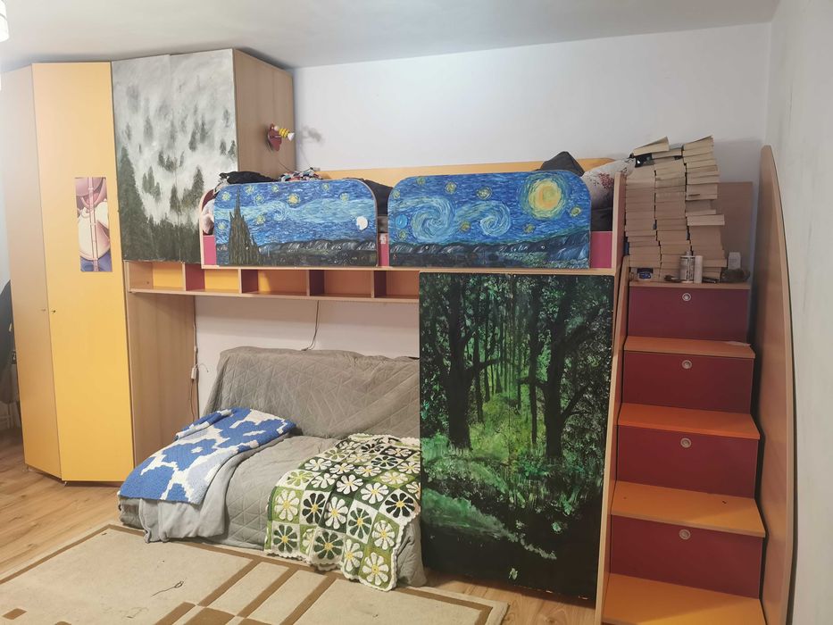 Mobila tineret paturi suprapuse