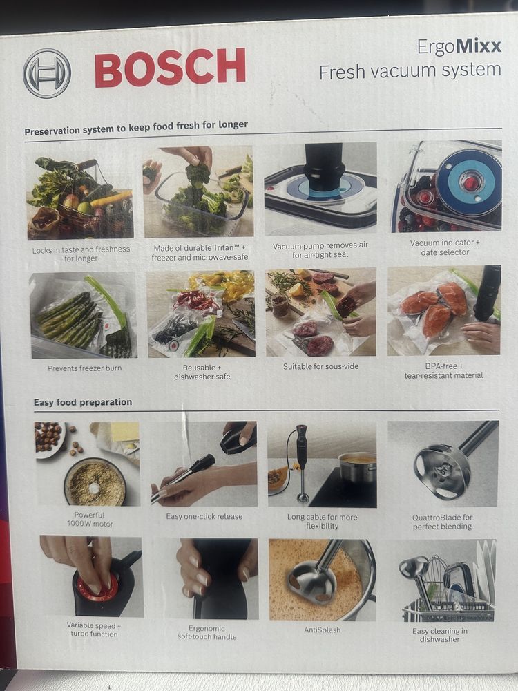 Кухненски робот Bosch  1000 W