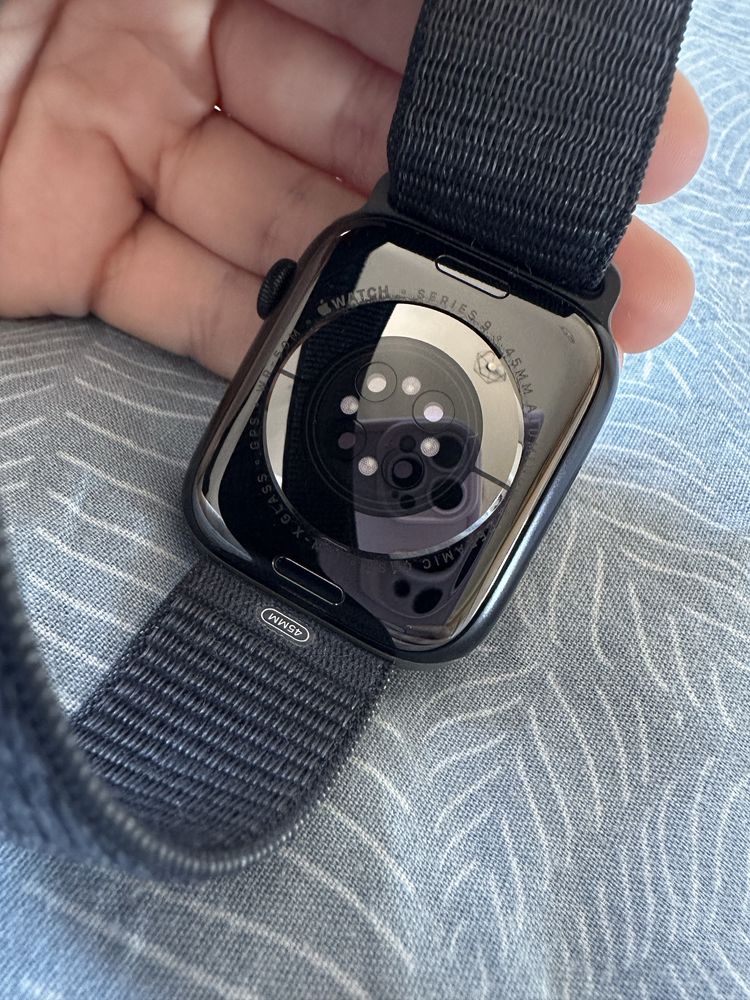 Apple Watch Series 9 GPS, 45mm Midnight Aluminium Case