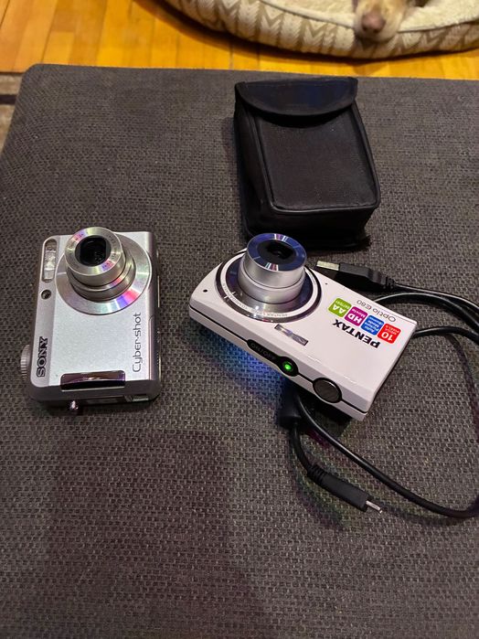 Sony cyber shot & Pentax Optio E80