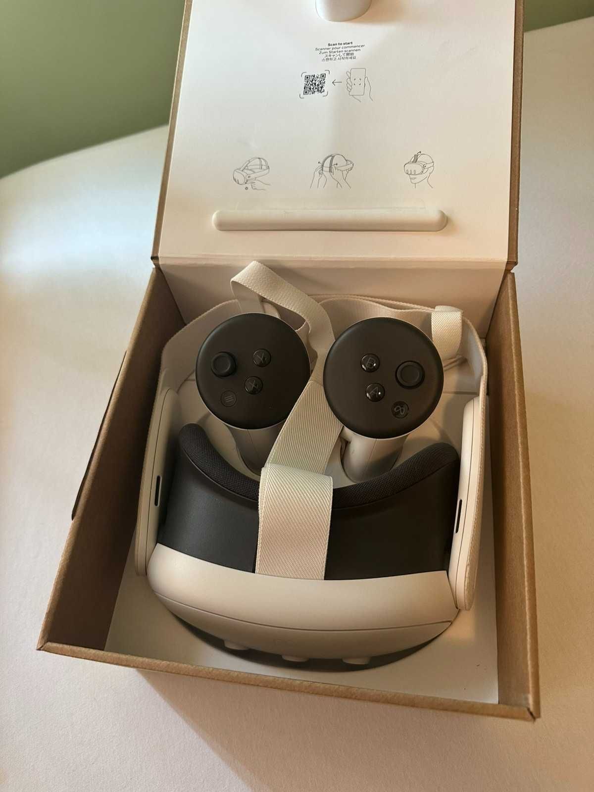Oculus 3 Meta 126 GB Като Нови VR очила