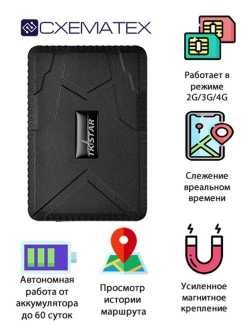 Магнитный GPS трекер для Вашего автомобиля TK STAR 915