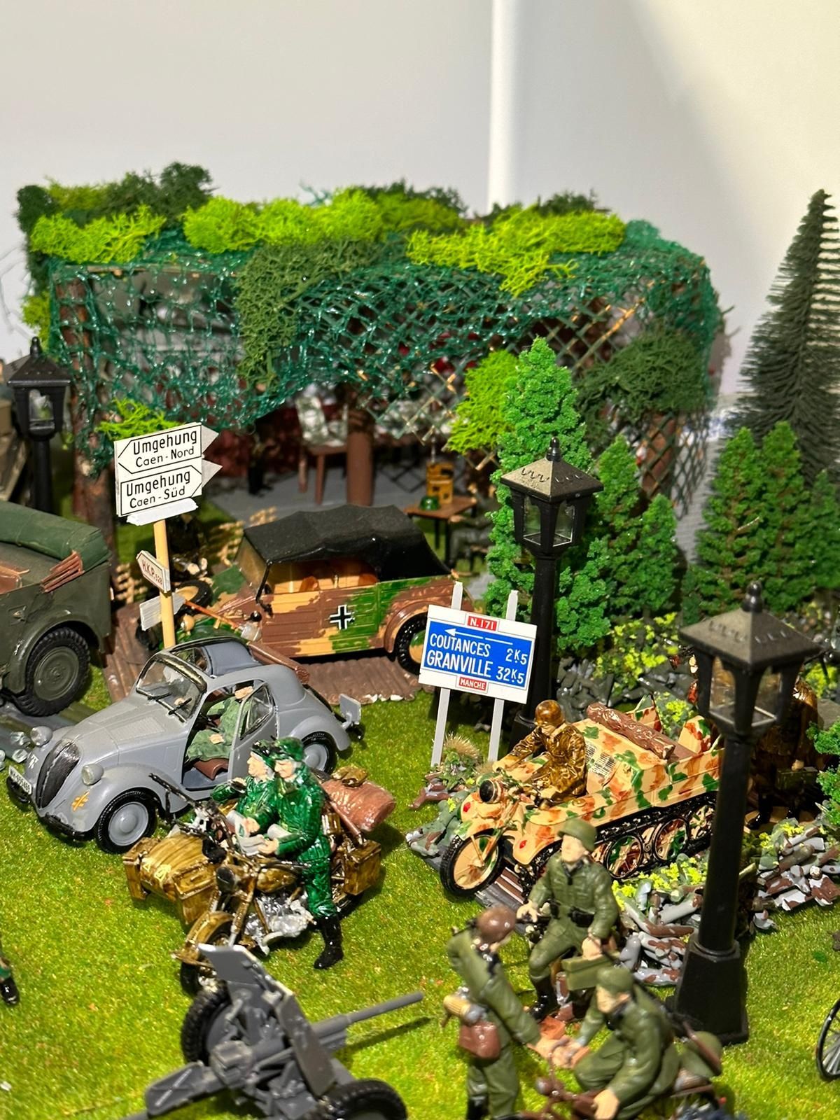 Diorama WW2 Machetă al 2lea Război Mondial