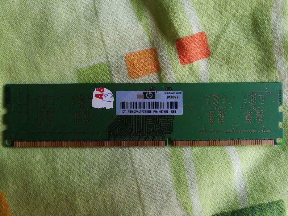 Kit 2 GB (1 GB + 1 GB) DDR3 PC3 10600 1333 MHz