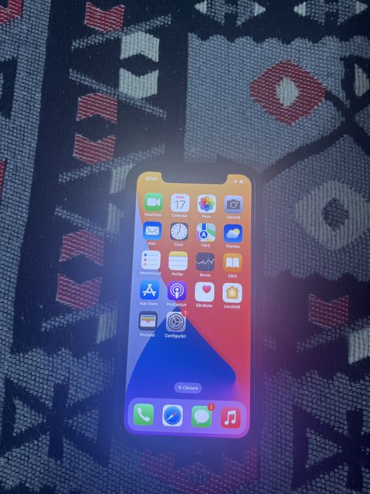 Iphone x 64 GB negru