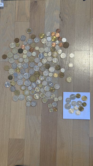 Monede straine diverse pentru colectie