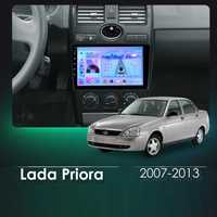 Автомагнитола Андроид Лада Приора от 2007г Lada Priora до 2013