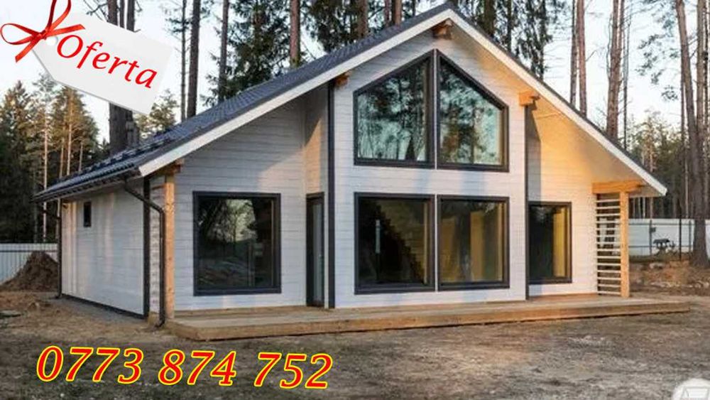 Case moderne pe structura metalica, preturi avnatajoase