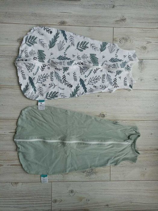 Комплект от 2 бебешки спални чувалчета (0–6 месеца)