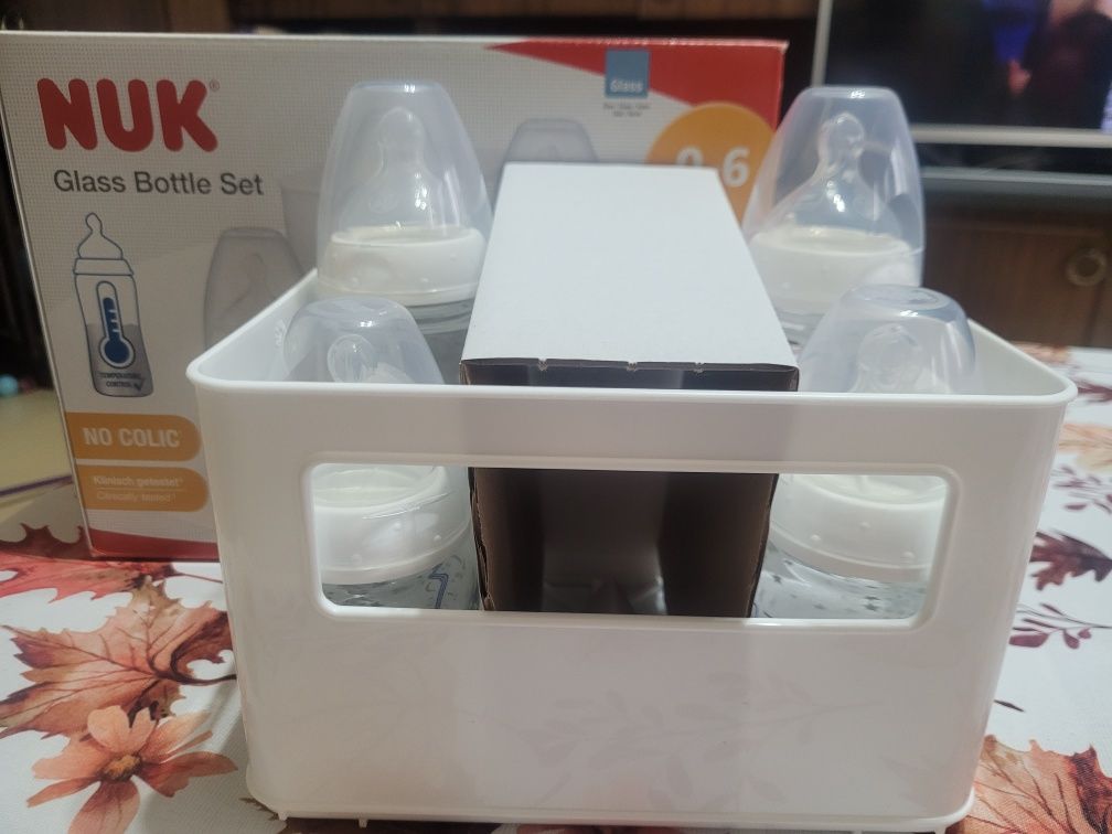 Nuk сет шишета за новородено