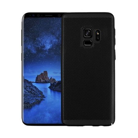 Husa Elegance Luxury Mesh Black pentru Samsung Galaxy S9