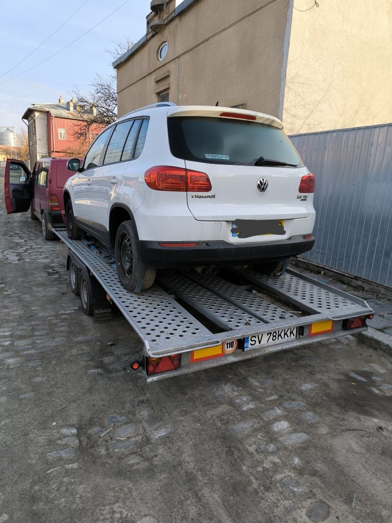 Bandou portiere stanga față și spate j VW Tiguan facelift 2014