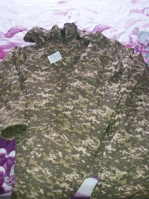 Зимний военный бушлат комлект