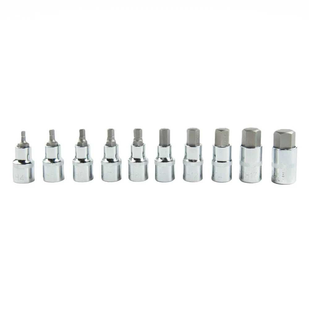 DSD TOOLS 10PCS 1/2"dr set de biti hexagonali DS1217
