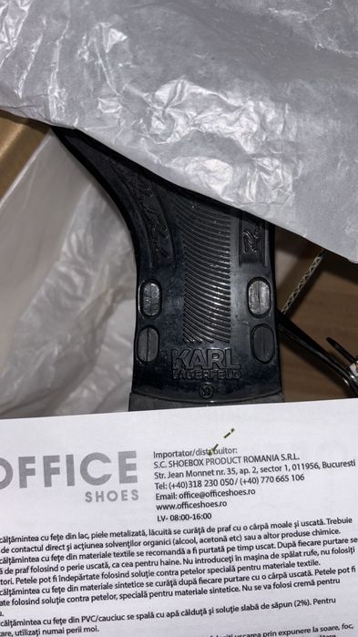 Sandale Karl Lagerfeld noi