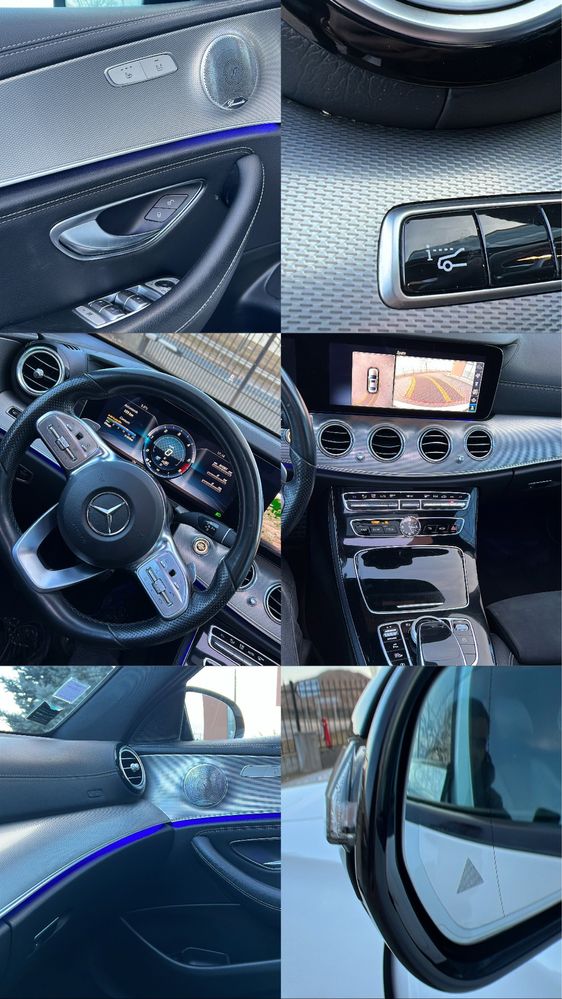 Mercedes E220 -194 cp/ pachet AMG/ camera 360‼️