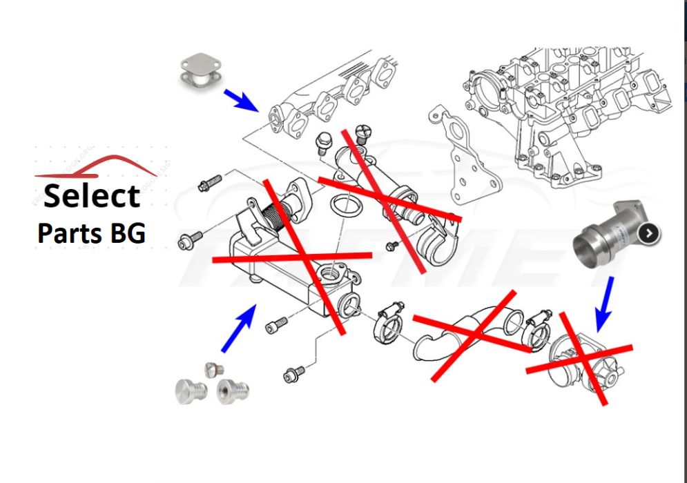 ЕГР EGR delete Race pipe Рейспайп Racepipe BMW 330d 530d M57N