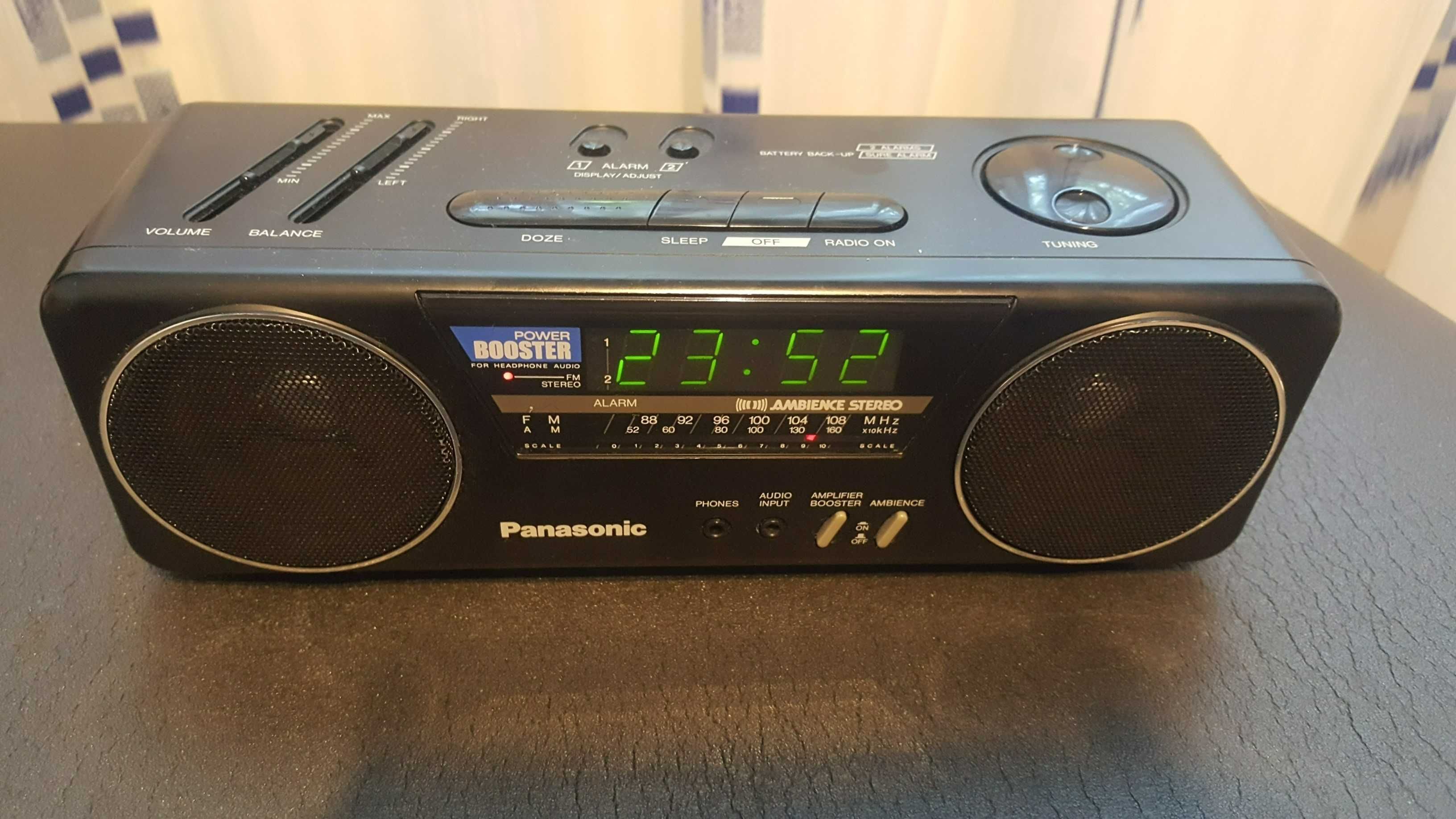 Radio cu ceas Panasonic RC X210 (Matshushita Electronic Japan)