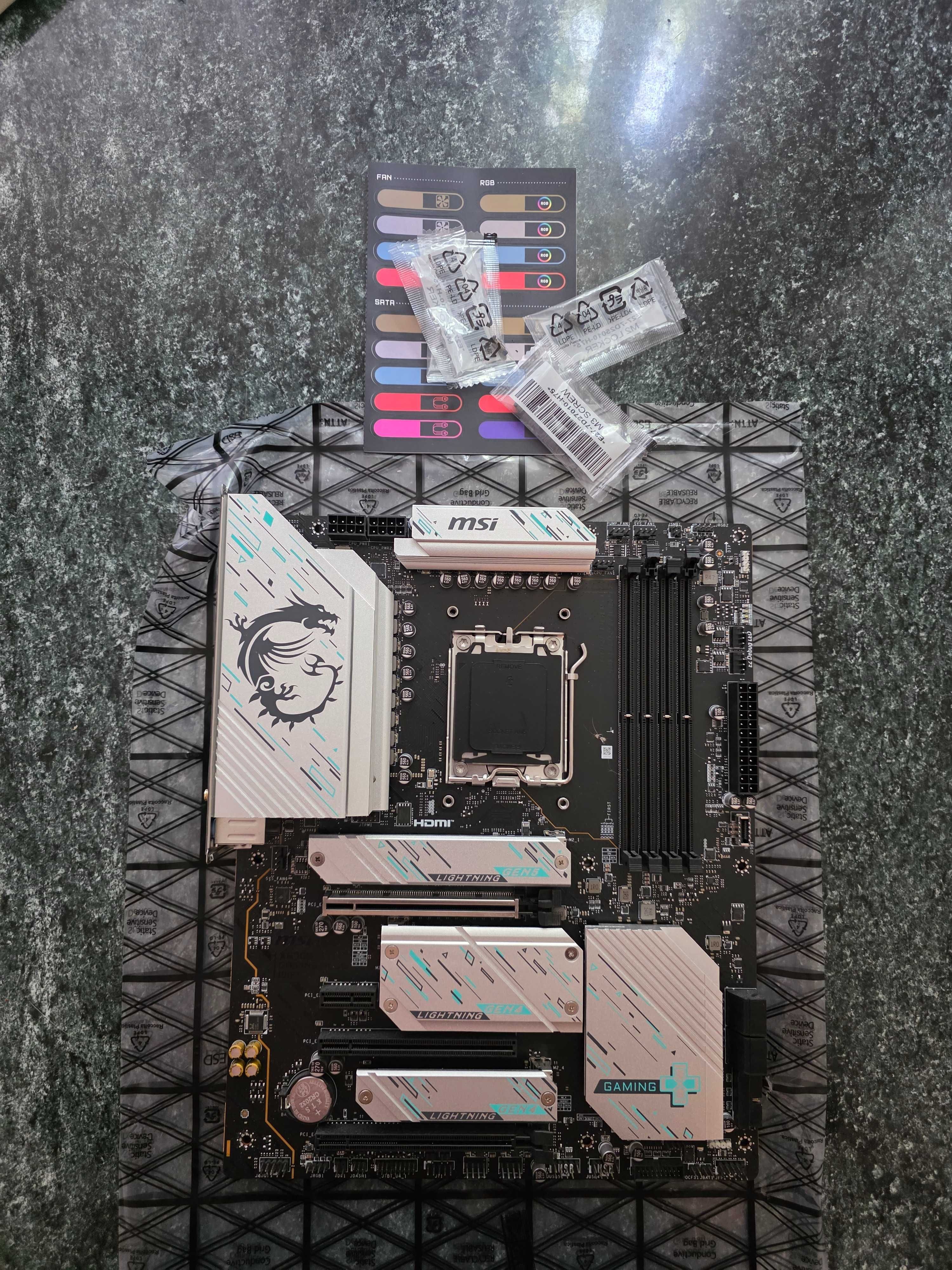 MSI X670E gaming plus wifi