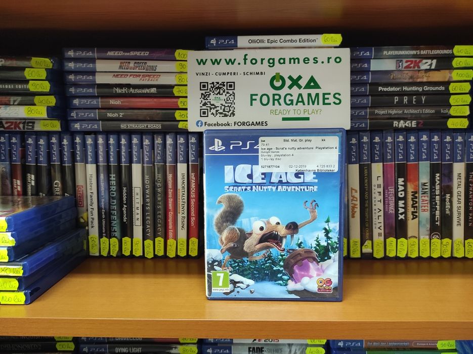 joc PS4 Ice Age Scrat's Nutty Adventures PS4  Forgames.ro