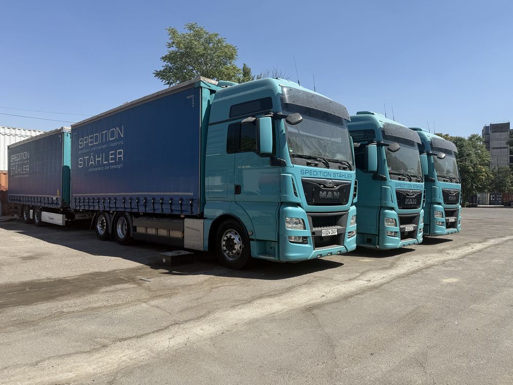 MAN тягач TGX 26.440 паровоз Krone сотилади