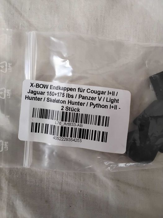 Capete de prindere,end tips pentru arbalete,2 bucati la 25 lei