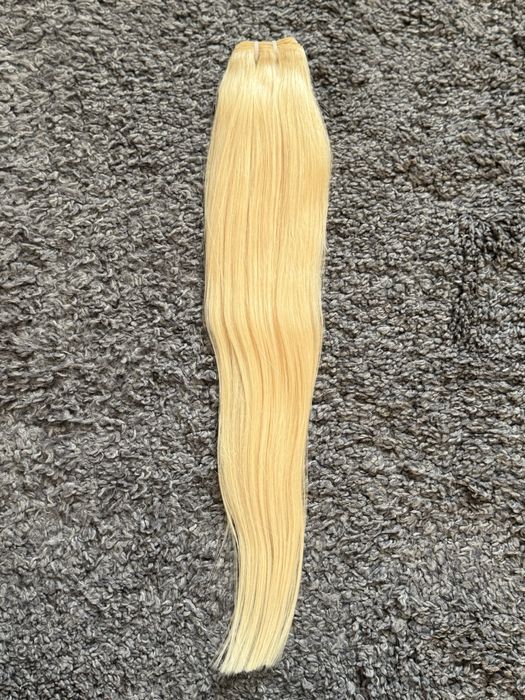 100% естествена коса / екстеншъни на треси 60см 100гр